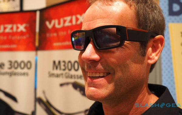 As you can see from the image above, the Vuzix Blade stands out from other AR glasses – such as Google Glass – by looking as much like a real pair of glasses as possible.
